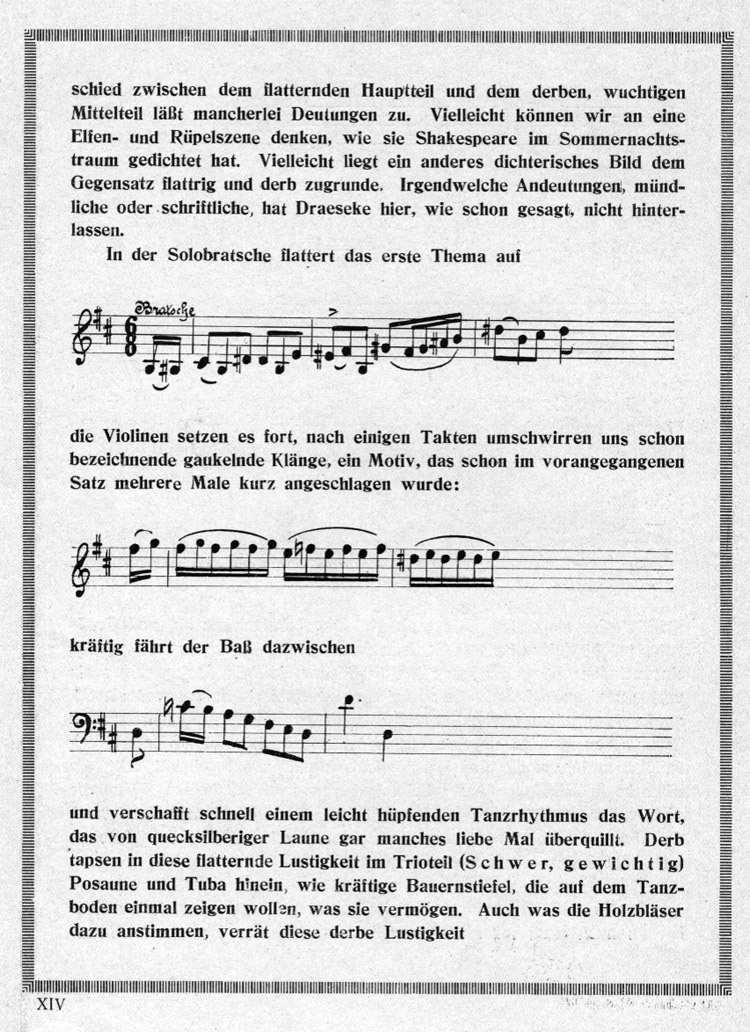 Program Booklet: Premiere Sinfonia comica, 6 Feb 1914, Hoftheater Dresden, Hermann Kutzschbach