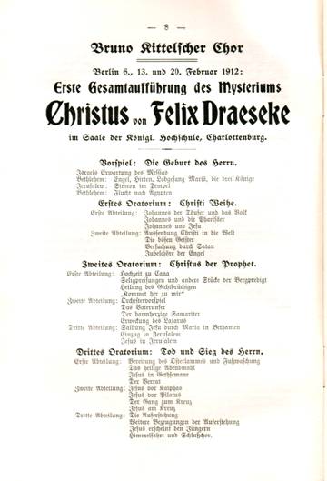 CHRISTUS Mysteriums  1912