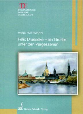 Umschlagseite der Draeseke – Biographie von Hans Hoffmann, Mondsee