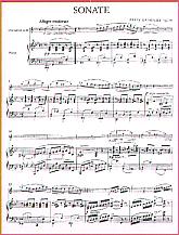 Score to the violin sonata
