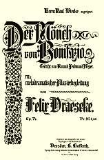 Download a pdf copy of the score to Der Mönch von Bonifazio