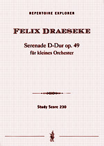 Draeseke's Serenade op. 49